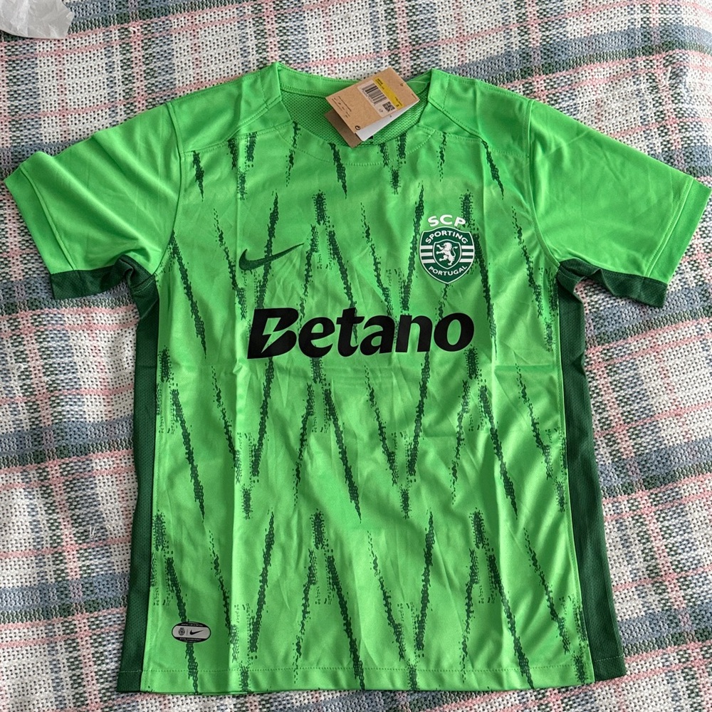 Nike Bright Green Soccer Jersey
